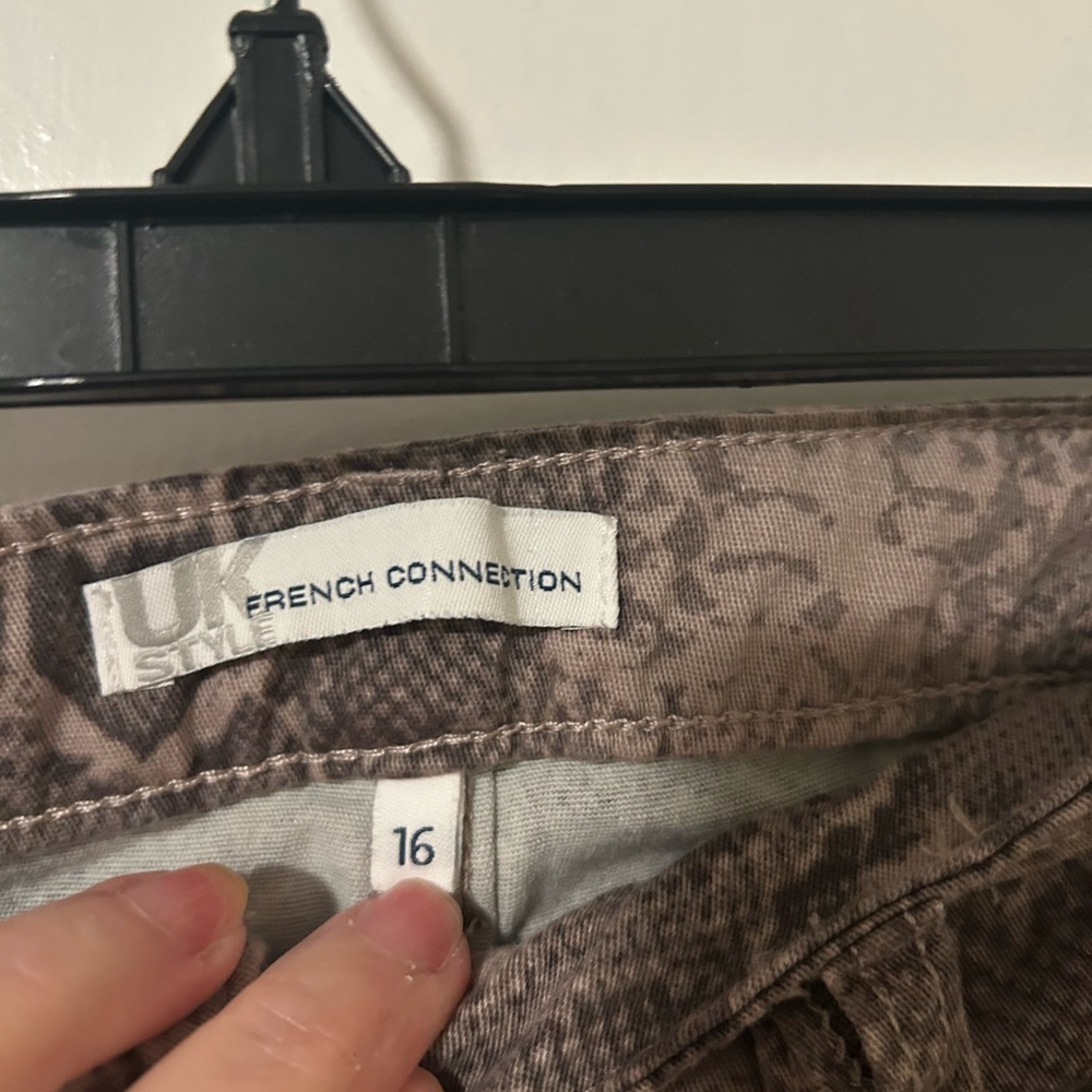 French Connection Snakeskin Patterned Trousers - image 2